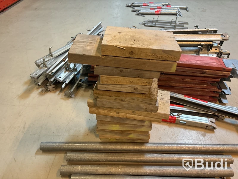 Altrad Assco Byggställning 354m2 - Modul Stål, inkl trappor