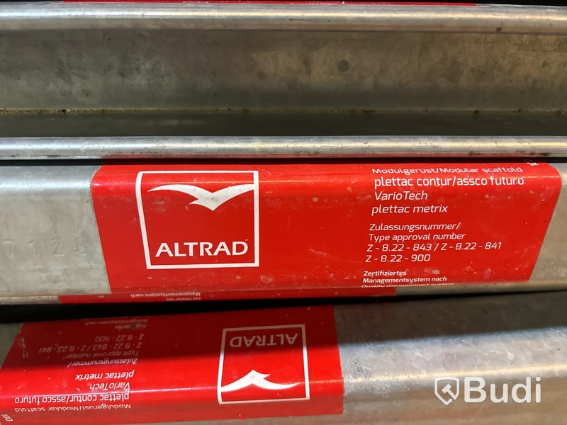 Altrad Assco Byggställning 354m2 - Modul Stål, inkl trappor