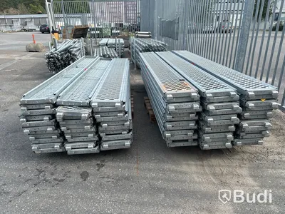 Altrad Assco Byggställning 354m2 - Modul Stål, inkl trappor
