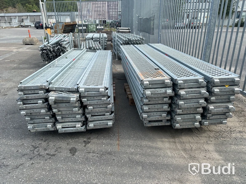 Altrad Assco Byggställning 354m2 - Modul Stål, inkl trappor