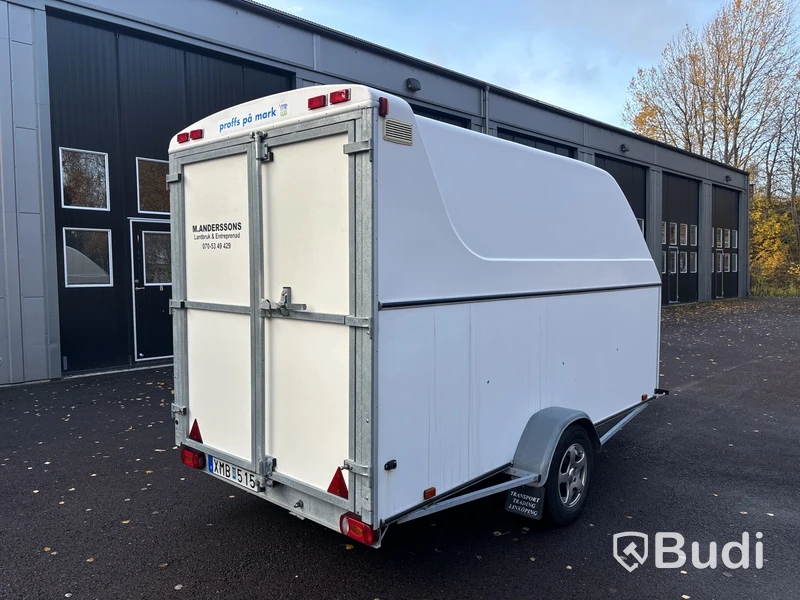 Bromsat skåpsläp Rekotrailer | 1300 kg | 2006