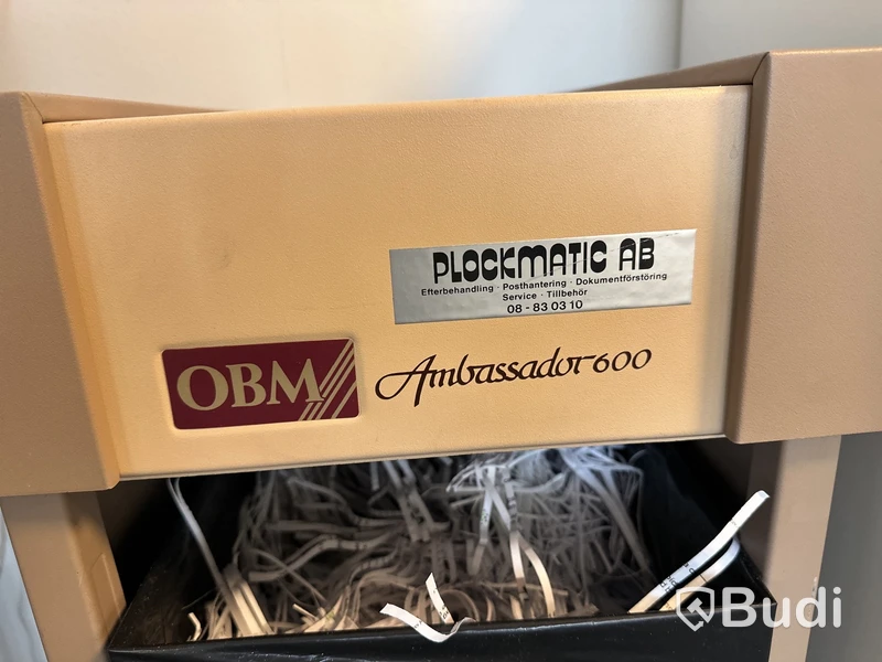 Papperstrimlare Ambassador 600