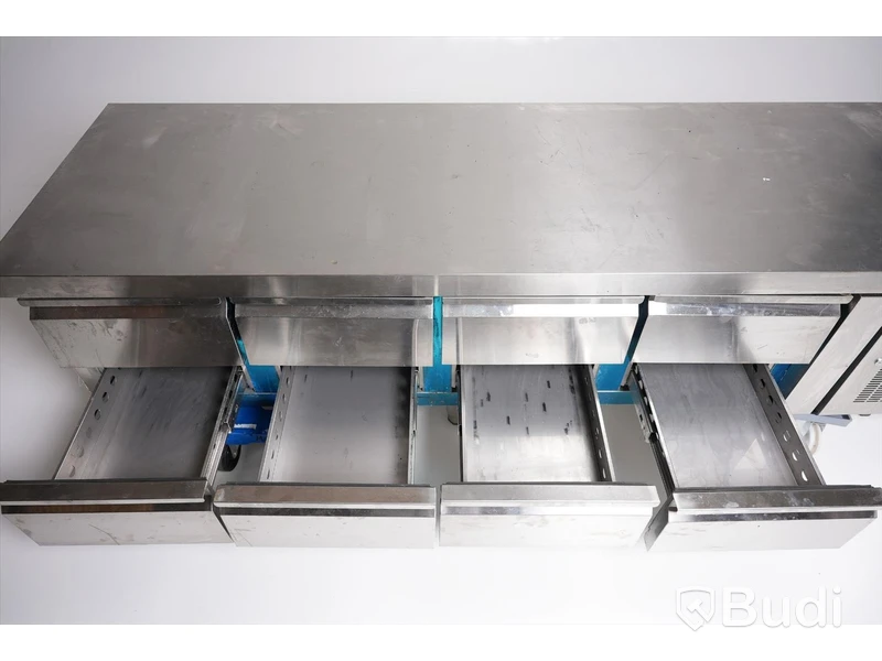 Grillkylbänk - Köksbörsen U-GNH4180TN, 8 lådor
