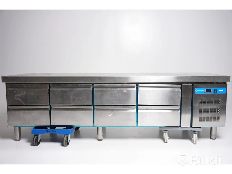 Grillkylbänk - Köksbörsen U-GNH4180TN, 8 lådor