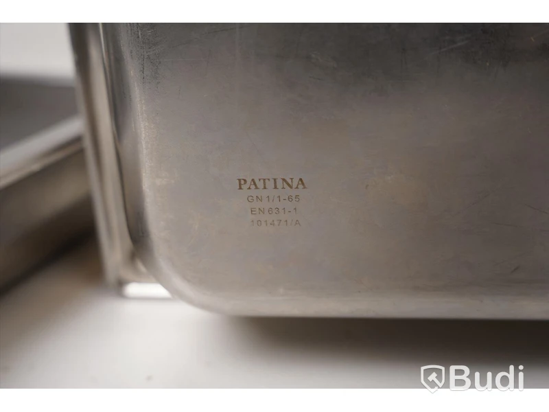 Kantin utan handtag 4st, Patina 1/1 -65