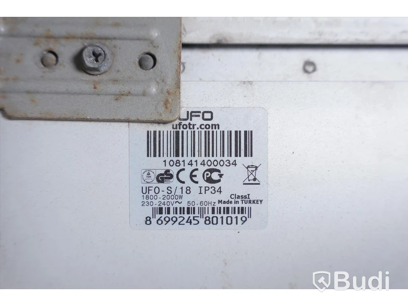 Värmelampa 4 st - UFO IP34