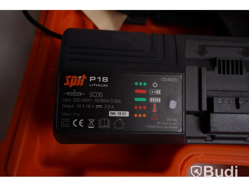 Gipsskruvdragare Spit P18 LITHIUM samt spit speed P55, laddare och extra batteri