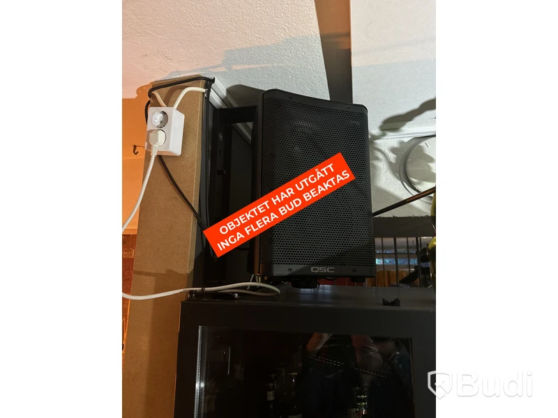 5 st. Högtalare, QSC
