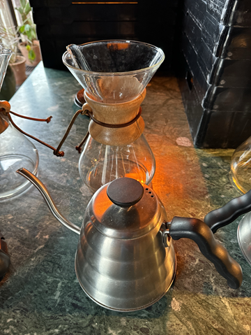 Chemex och kanna