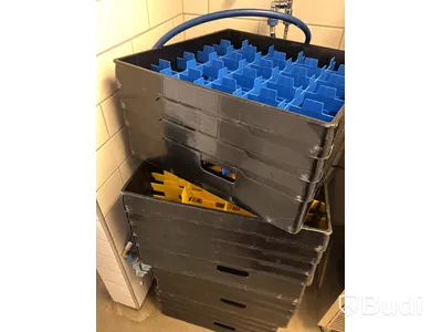 4 st. diskbackar för glas