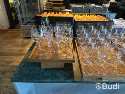 Stort parti med dryckesglas, Riedel med flera