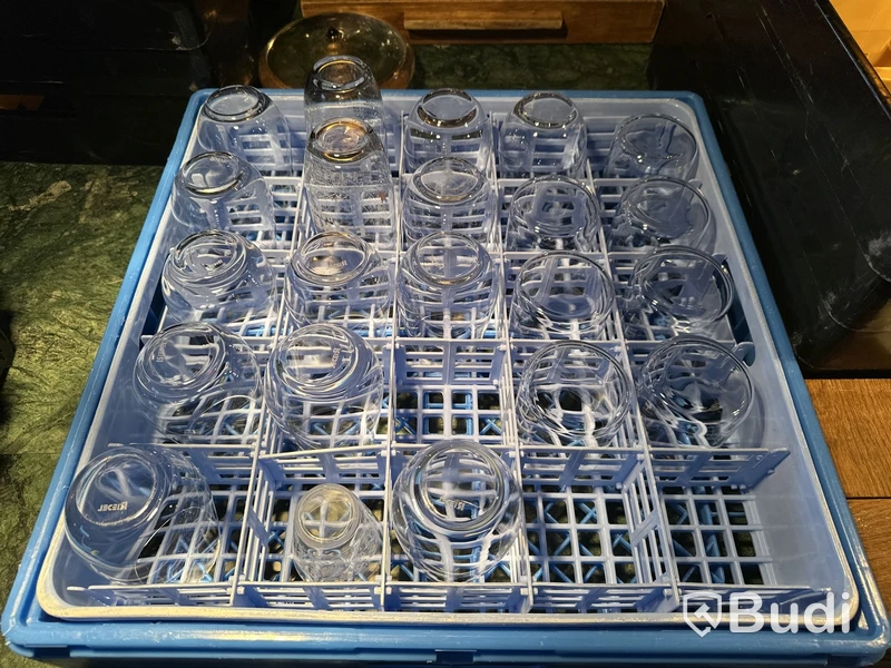 Stort parti med dryckesglas, Riedel med flera