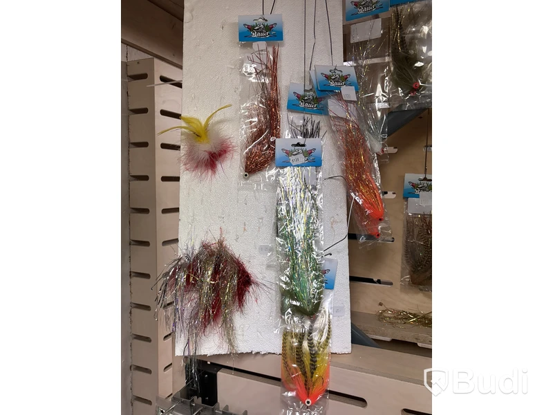Parti flugor & flugbindningsmaterial