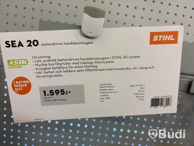 Handdammsugare Stihl SEA 20