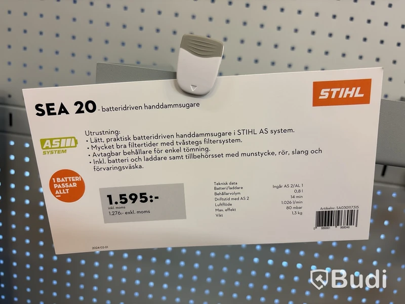Handdammsugare Stihl SEA 20