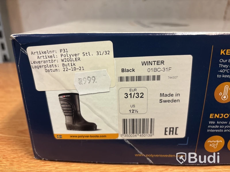 Fodrade stövlar Polyver Winter (31/32)