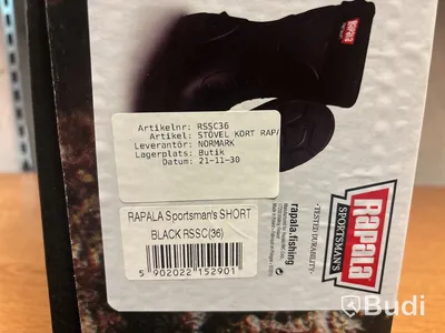 Fodrade stövlar Rapala Sportsmans Short Boots (36)