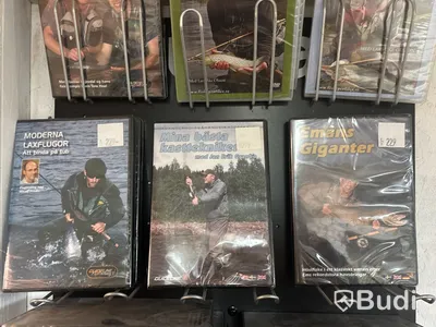 18 st flugfiskefilmer DVD