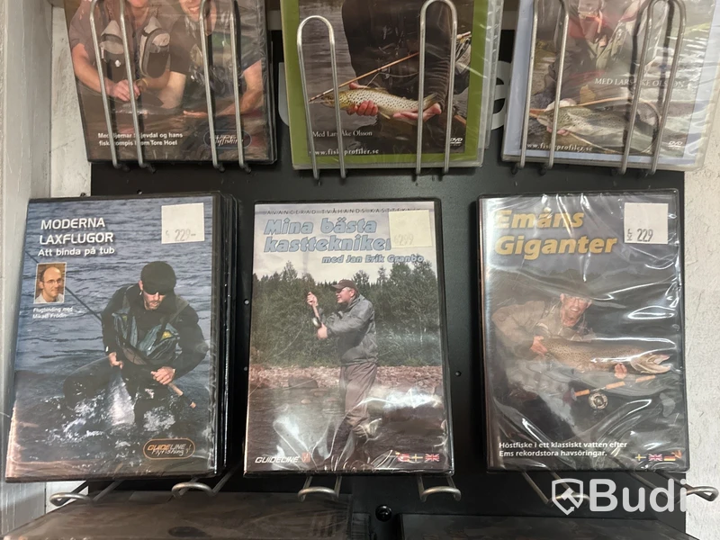 18 st flugfiskefilmer DVD