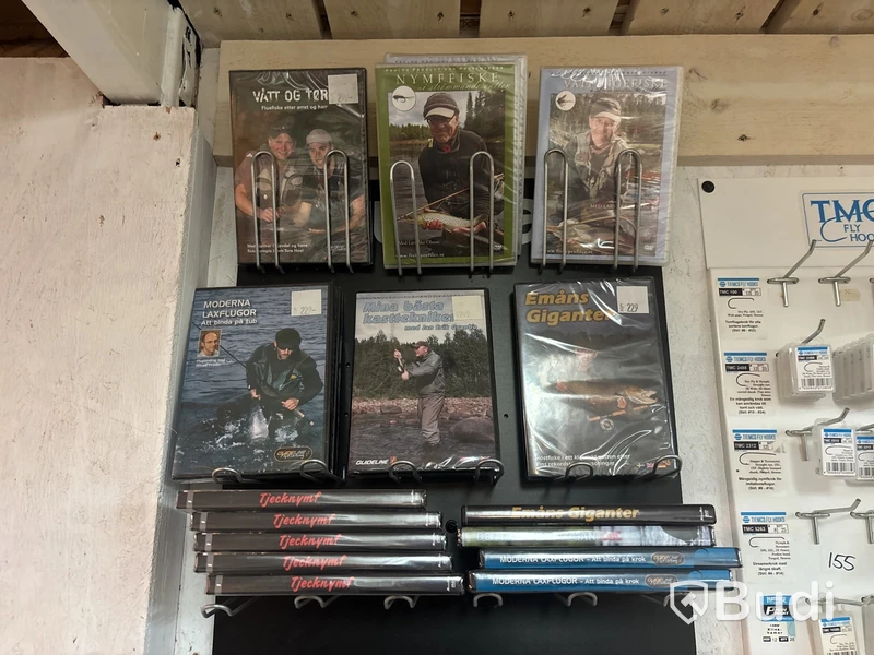 18 st flugfiskefilmer DVD
