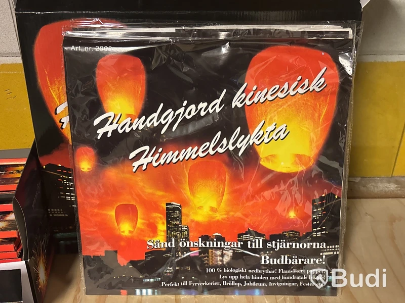 Kinesiska lyktor, tomtebloss & vaxfacklor