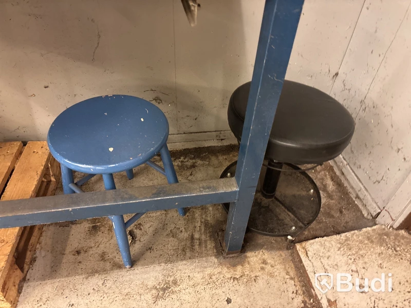 Verkstadsbänk med verktyg & tillbehör