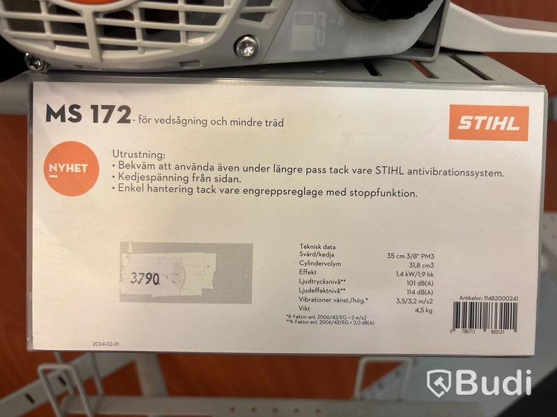 Motorsåg Stihl MS 172