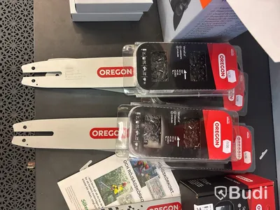 Parti sågkedjor, svärd, trimmertråd & skyddsutrustning