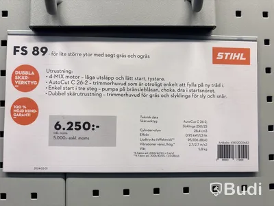 Grästrimmer Stihl FS 89