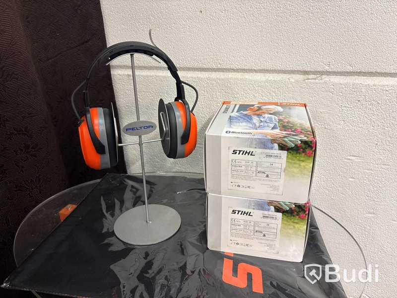 2 st hörselkåpor med blåtand Stihl Dynamic BT