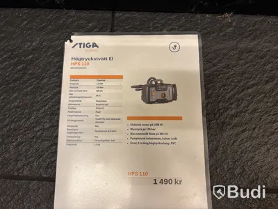 Högtryckstvätt Stiga HPS 110