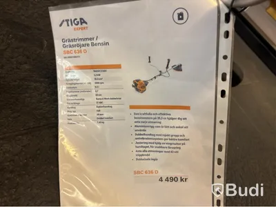 Röjsåg Stiga SBC 636 D