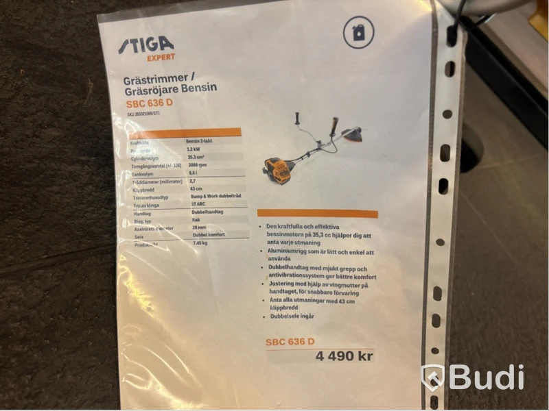 Röjsåg Stiga SBC 636 D