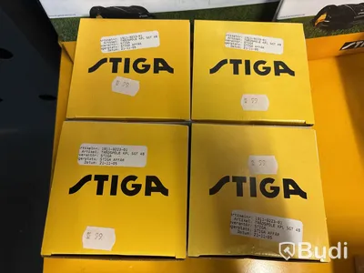 Tillbehör till Stiga (trimmerhuvuden, batteri, batteritestare)