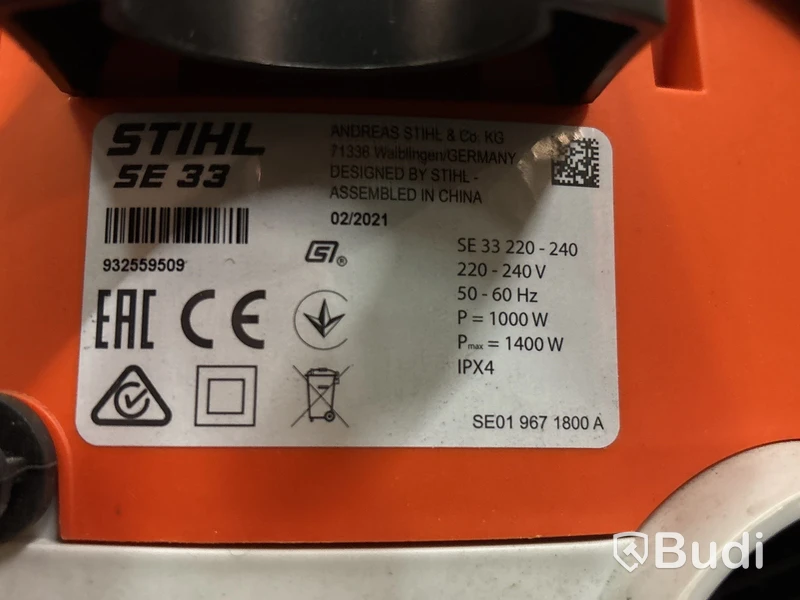 Dammsugare Stihl  SE 33