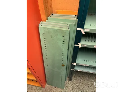 Plåthyllor 8 sektioner