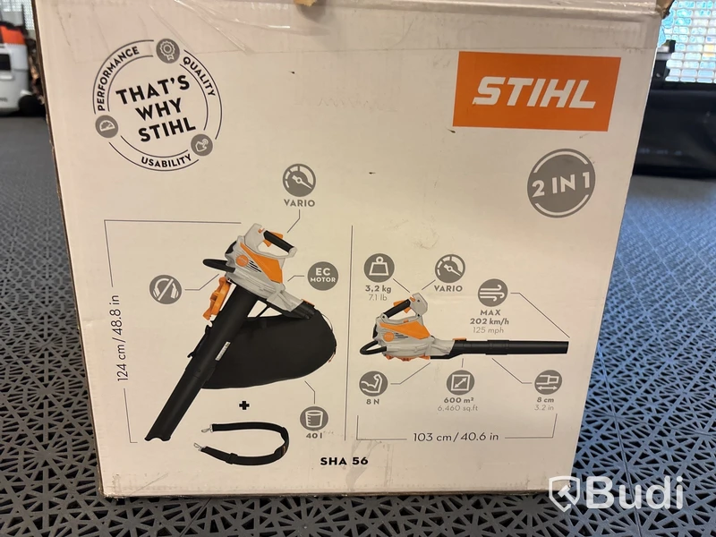 Lövblås Stihl SHA 56 (utan batteri)