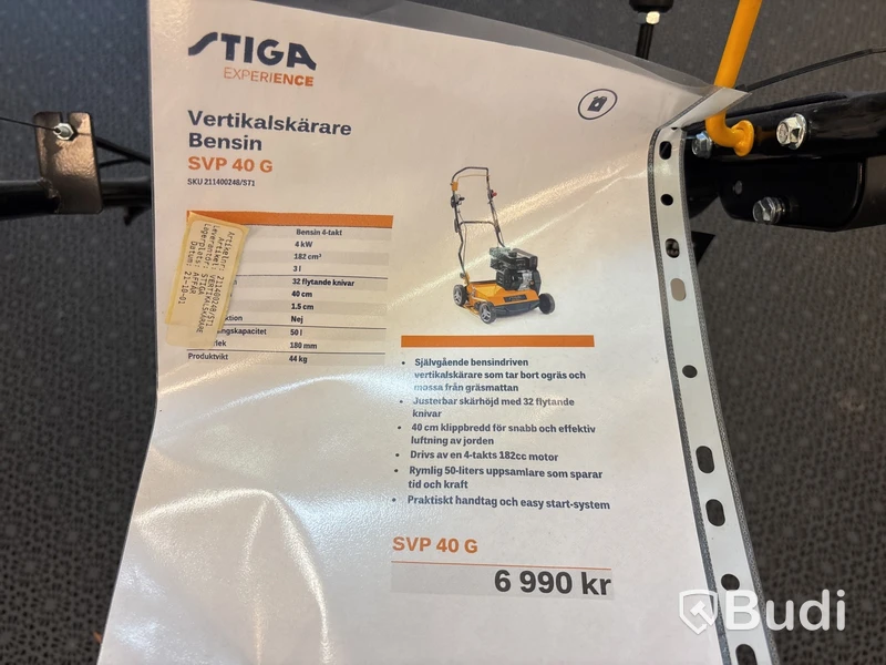 Vertikalskärare Stiga SVP 40 G