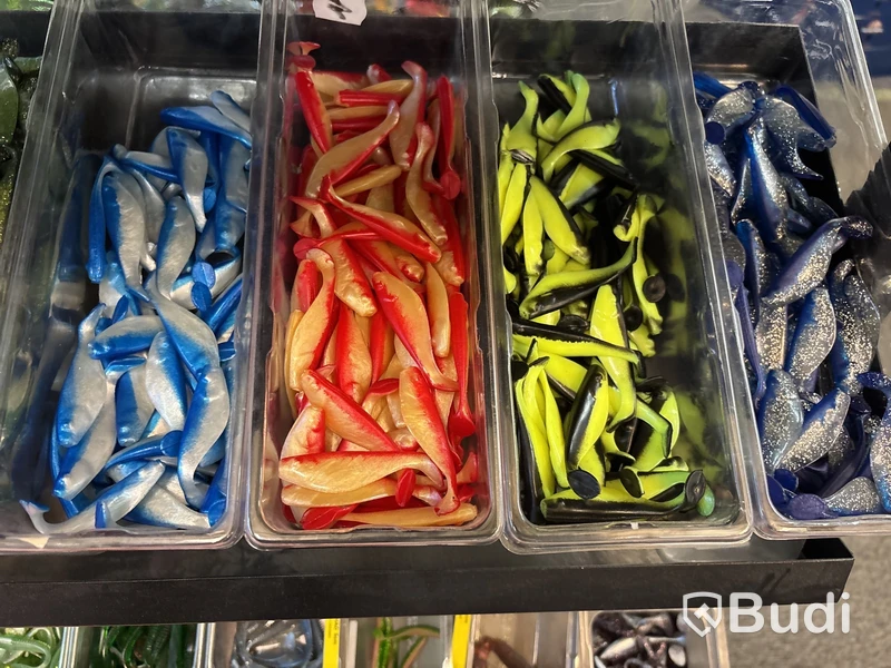 Parti gummibeten & kepsar inklusive ställ