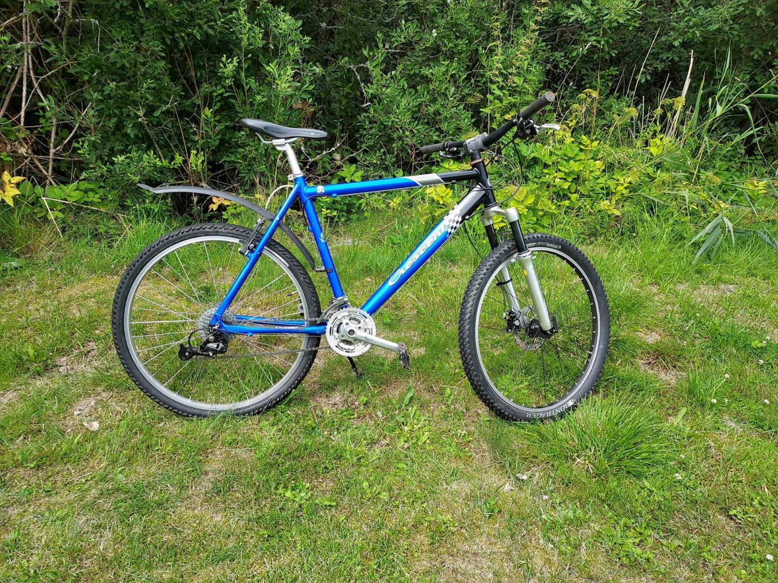 Crescent mountainbike 18 vxl m skivbroms samt fjädring fram