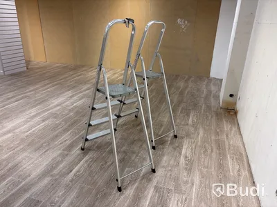 2 st aluminiumstegar