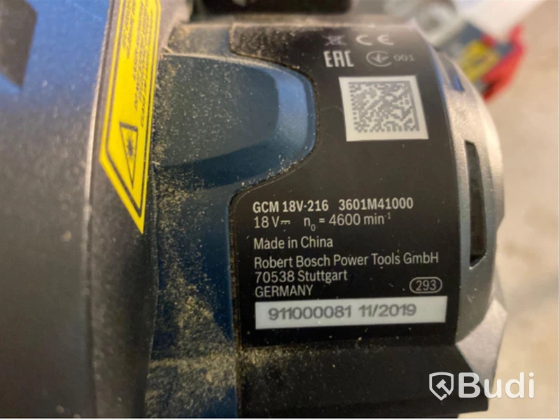 Kap/gersåg med stativ Bosch 18V