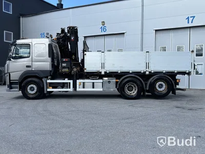 Kranbil Volvo FM 450 -2017 | HIAB | Tippbart Lämflak