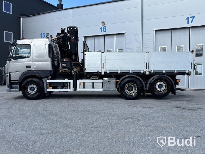Kranbil Volvo FM 450 -2017 | HIAB | Tippbart Lämflak