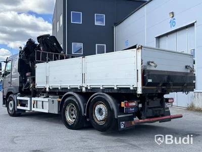 Kranbil Volvo FM 450 -2017 | HIAB | Tippbart Lämflak