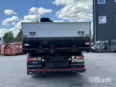Kranbil Volvo FM 450 -2017 | HIAB | Tippbart Lämflak