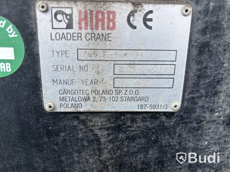 Kranbil Volvo FM 450 -2017 | HIAB | Tippbart Lämflak