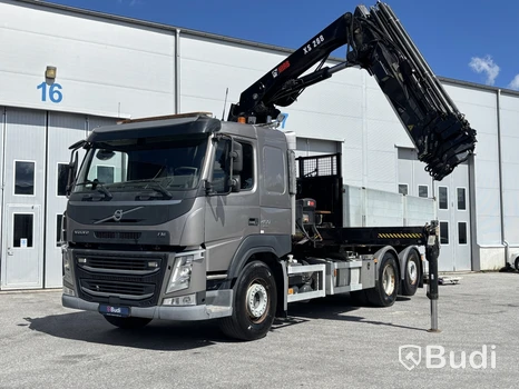 Kranbil Volvo FM 450 -2017 | HIAB | Tippbart Lämflak