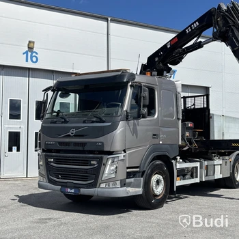 Kranbil Volvo FM 450 -2017 | HIAB | Tippbart Lämflak