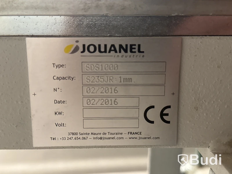 Manuell flerstansmaskin Jouanel SDS1000 | 2016